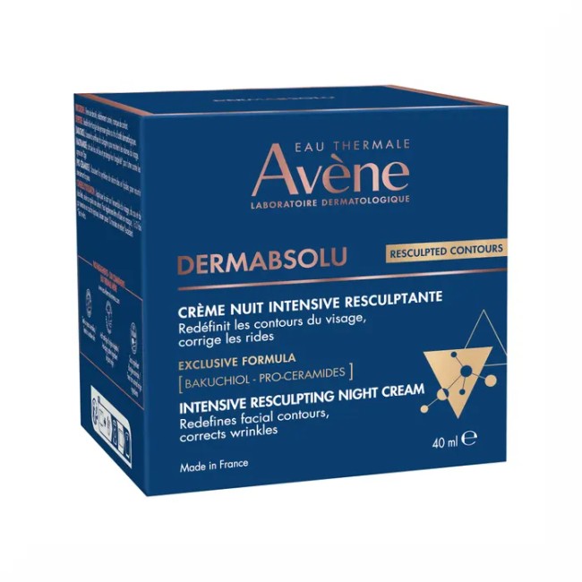 Vasetto da 40 ml di Avene Dermabsolu Crema Notte Antiage Ristrutturante. Vasetto da 40 ml di Avene Dermabsolu Crema Notte Antiage Ristrutturante.