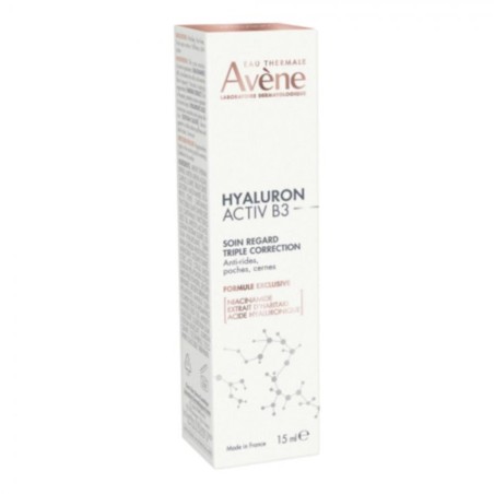 Tubetto da 15 ml di Avene Hyaluron Activ B3 Contorno Occhi Antirughe.