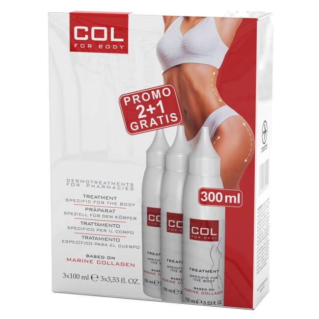 Flaconi 3x100 ml di Vital Plus Active Col For Body Flaconi 3x100 ml di Vital Plus Active Col For Body