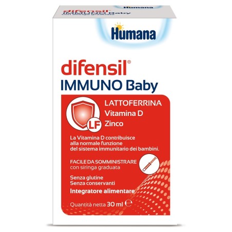 Difensil Immuno Baby per il sistema immunitario dei bambini 30 ml Difensil Immuno Baby per il sistema immunitario dei bambini 30 ml
