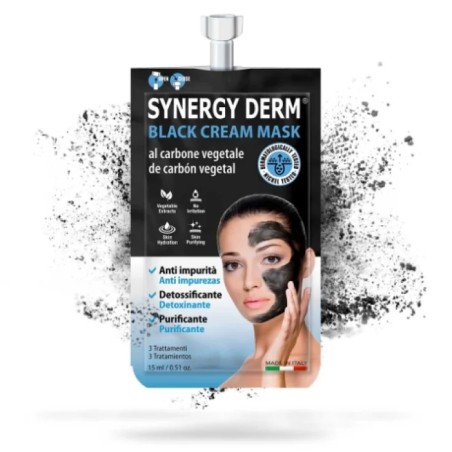 SYNERGY DERM BLACK CREAM MASK 15 ML