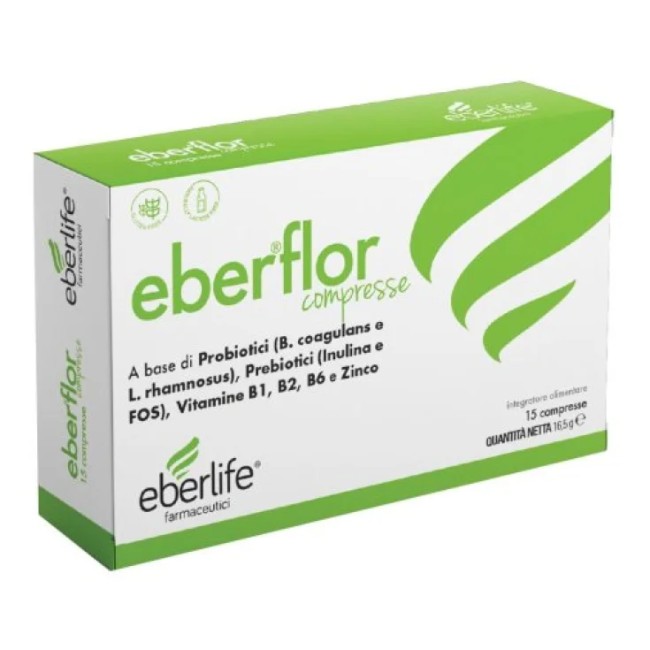 EBERFLOR 15 COMPRESSE EBERFLOR 15 COMPRESSE