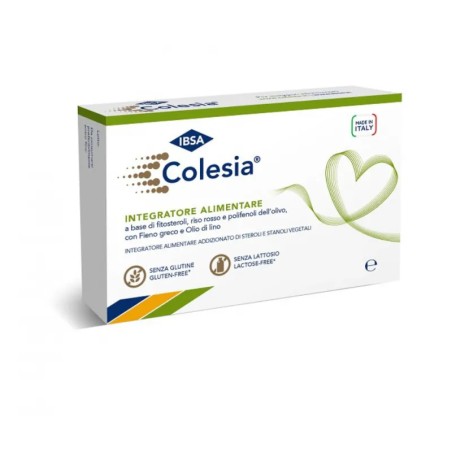 Confezione convenienza da 60 capsule molli di Ibsa Colesia per abbassare il colesterolo