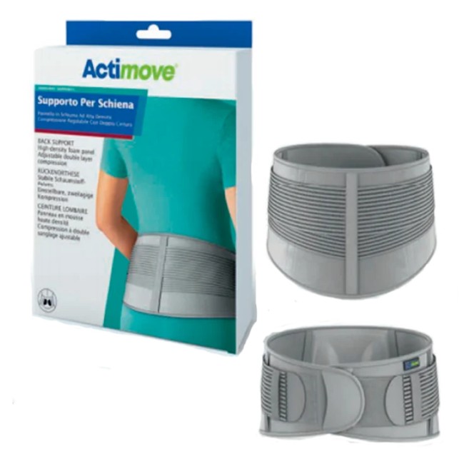 ACTIMOVE EVERYDAY SUPPORTO PER SCHIENA CON PANNELLO IN SCHIUMA AD ALTA DENSITA' S/M