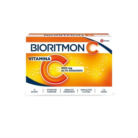 Bioritmon C 1000 mg Integratore di Vitamina C 10 bustine