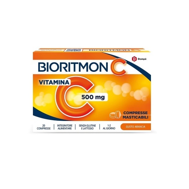Bioritmon C 500 Integratore di Vitamina C 20 compresse Bioritmon C 500 Integratore di Vitamina C 20 compresse