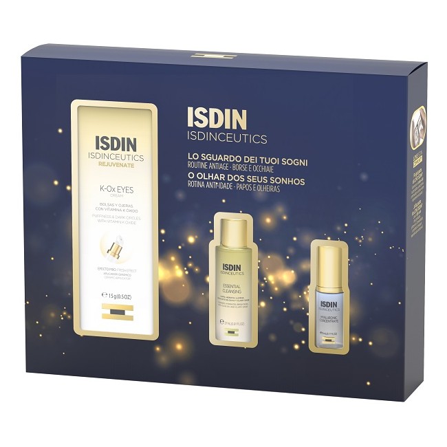 Isdinceutics Pack Sguardo Luminoso 2024 1 Gel 15 Ml + 1 Detergente 27 Ml + 1 Siero 5 Ml Isdinceutics Pack Sguardo Luminoso 2024 1 Gel 15 Ml + 1 Detergente 27 Ml + 1 Siero 5 Ml