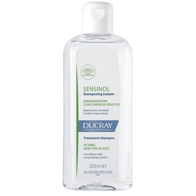 Flacone da 200 ml di Ducray Sensinol Shampoo Lenitivo Flacone da 200 ml di Ducray Sensinol Shampoo Lenitivo