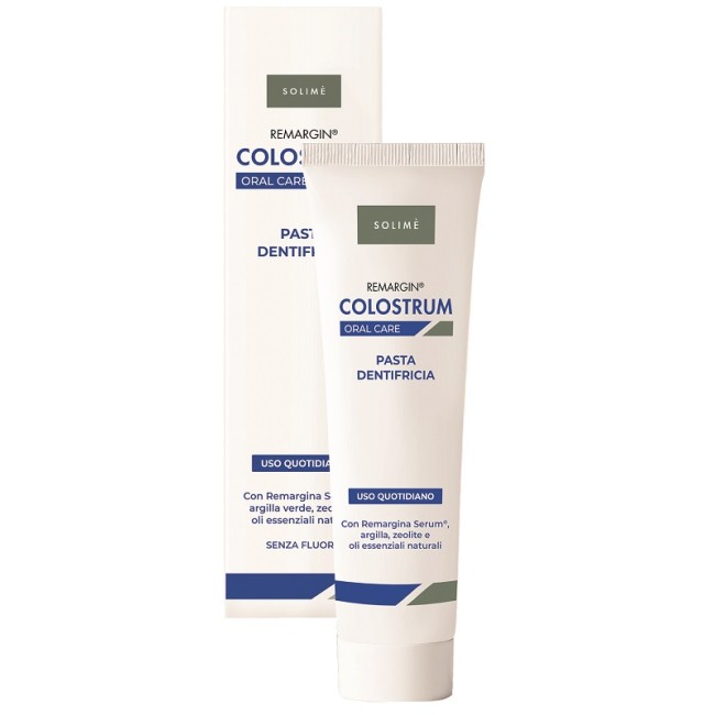Solimè Remargin Colostrum Soluzione Orale Pasta Dentifricia 75 Ml Solimè Remargin Colostrum Soluzione Orale Pasta Dentifricia 75 Ml
