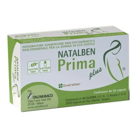 Natalben Prima Plus 30 Capsule Natalben Prima Plus 30 Capsule