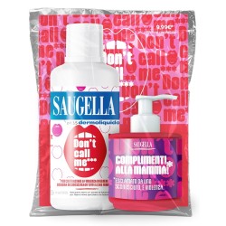 Meda Pharma Saugella Bundle Dermoliquido Don't Call Me 1 Saugella Dermoliquido 500 Ml Con Etichetta Edizione Limitata + 1 Minisi