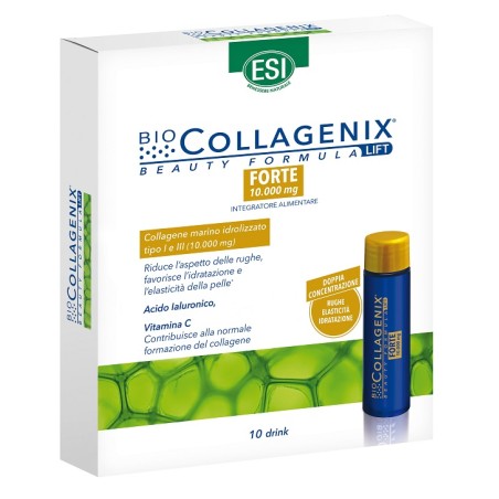 Esi Biocollagenix Forte Integratore Anti Invecchiamento 10 Fiale Esi Biocollagenix Forte Integratore Anti Invecchiamento 10 Fiale