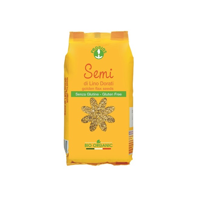 Probios Societa' Benefit Semi Di Lino Dorati Italiani 500 G Probios Societa' Benefit Semi Di Lino Dorati Italiani 500 G