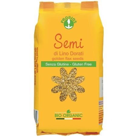 Probios Societa' Benefit Semi Di Lino Dorati Italiani 500 G Probios Societa' Benefit Semi Di Lino Dorati Italiani 500 G