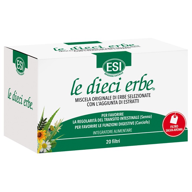 Esi Le Dieci Erbe Tisana 20 Filtri Esi Le Dieci Erbe Tisana 20 Filtri