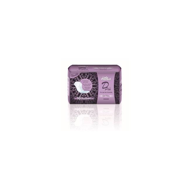 Lady Presteril Dpiu' Extra 10 Assorbenti Lady Presteril Dpiu' Extra 10 Assorbenti