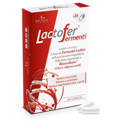 Lactofer Fermenti Integratore Di Probiotici e Prebiotici 24 Capsule