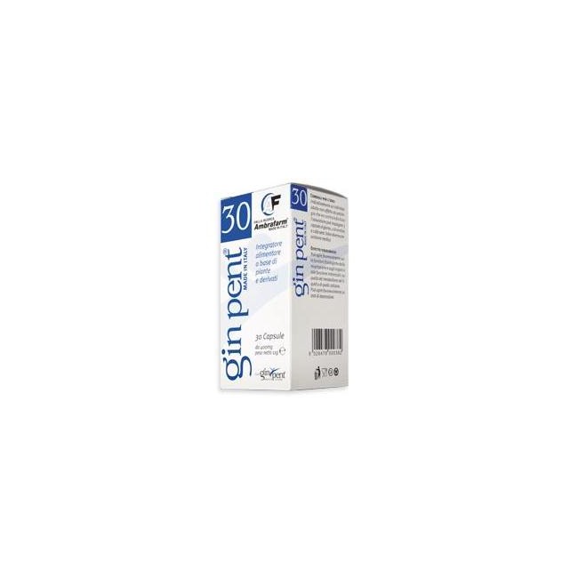 Ambrafarm Ginpent 30 Adattogeno 30 Capsule