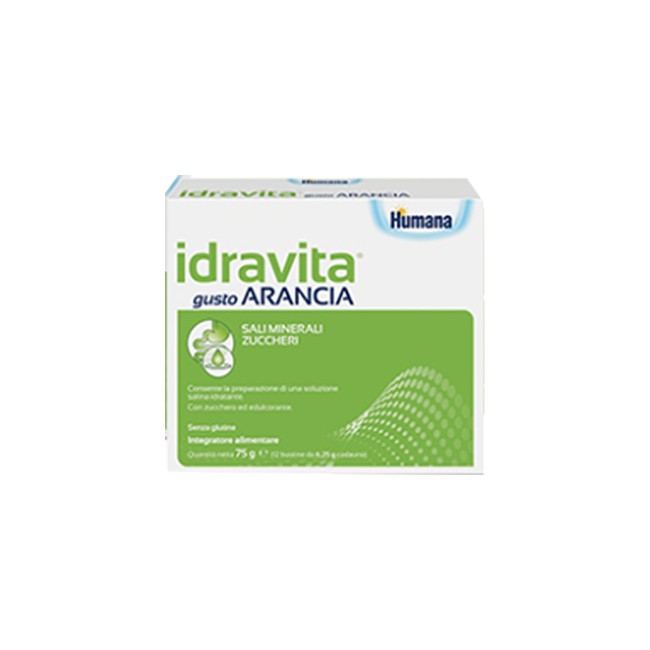 Idravita Arancia Integratore Salino Per Adulti E Bambini 12 Bustine Idravita Arancia Integratore Salino Per Adulti E Bambini 12 Bustine