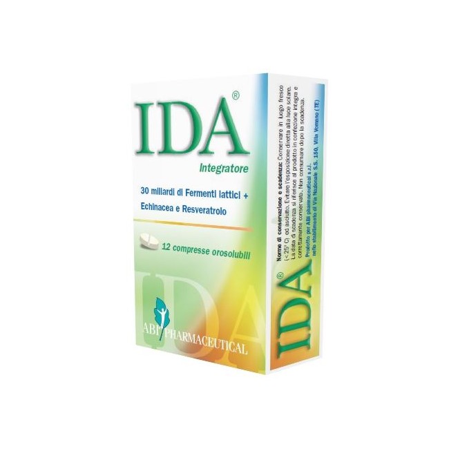 Ida Integratore Abi 12cpr Ida Integratore Abi 12cpr