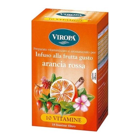Viropa Import Viropa 10 Vit Arancia Rossa 15 Bustine Viropa Import Viropa 10 Vit Arancia Rossa 15 Bustine