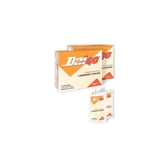 Ibsa Farmaceutici Daigo Magnesio/potassio 10 Bustine Ibsa Farmaceutici Daigo Magnesio/potassio 10 Bustine