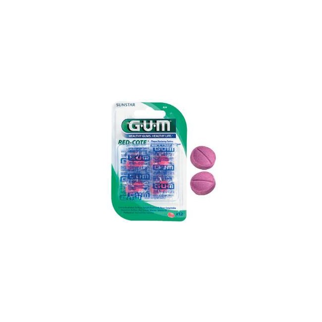 Gum Pastiglie Rivela Placca 12 Gum Pastiglie Rivela Placca 12