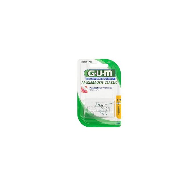 Gum Proxabrush Protezione Antibatterica Scovo 8 Pezzi Gum Proxabrush Protezione Antibatterica Scovo 8 Pezzi