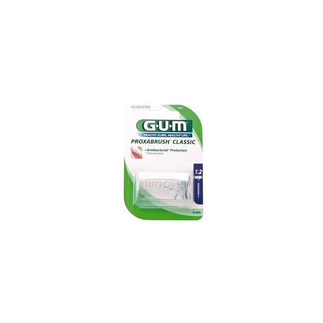 Gum Proxabrush Protezione Antibatterica Scovo 8 Pezzi Gum Proxabrush Protezione Antibatterica Scovo 8 Pezzi