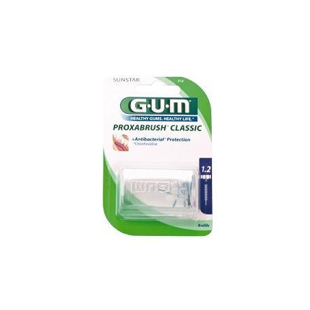 Gum Proxabrush Protezione Antibatterica Scovo 8 Pezzi Gum Proxabrush Protezione Antibatterica Scovo 8 Pezzi