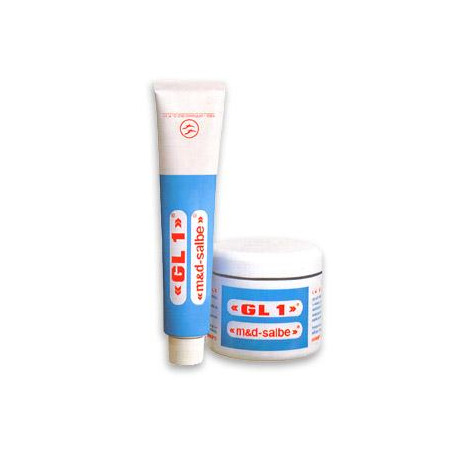 Tubo da 250 ml di GL1 M&D Salbe Crema Idratante Nutriente E Protettiva. Tubo da 250 ml di GL1 M&D Salbe Crema Idratante Nutriente E Protettiva.
