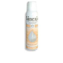 Confezione da 150 Ml di Ginexid schiuma detergente intima Confezione da 150 Ml di Ginexid schiuma detergente intima
