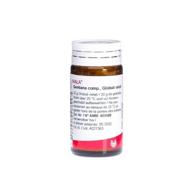WALA GENTIANA COMPOSITUM GLOBULI 20 G