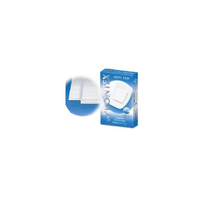 GARZA PRONTEX SOFT PAD COMPRESSA 5X7 CM 5 PEZZI GARZA PRONTEX SOFT PAD COMPRESSA 5X7 CM 5 PEZZI