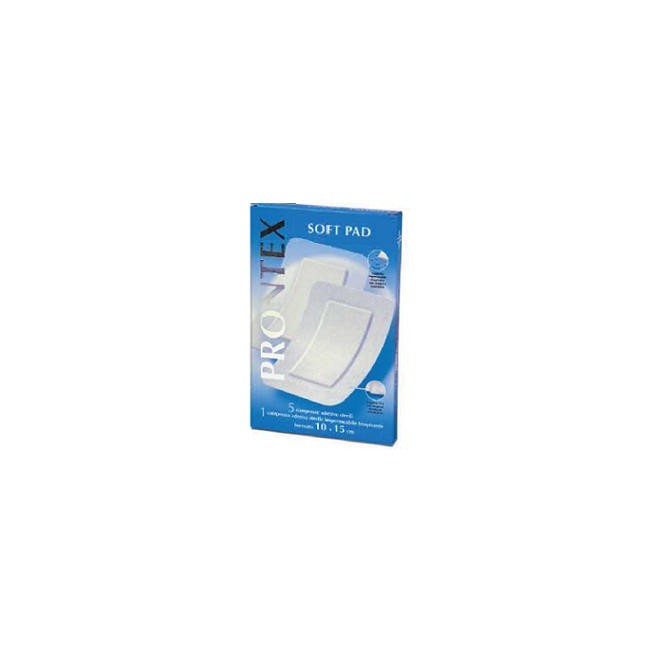 GARZA COMPRESSA PRONTEX SOFT PAD AUTOADESIVA 10X15CM 6 PEZZI GARZA COMPRESSA PRONTEX SOFT PAD AUTOADESIVA 10X15CM 6 PEZZI