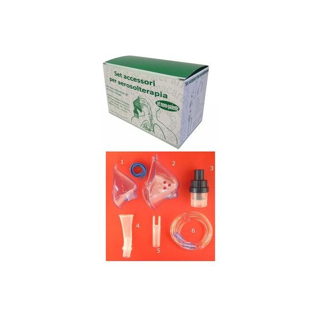 Farmacare Set Accessori Per Aerosol Terapia Farmacare Set Accessori Per Aerosol Terapia