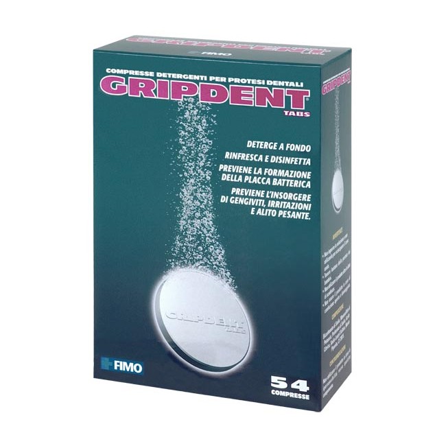 Fimo Gripdent Tabs Detergente Per Protesi Dentaria 54 Compresse Fimo Gripdent Tabs Detergente Per Protesi Dentaria 54 Compresse