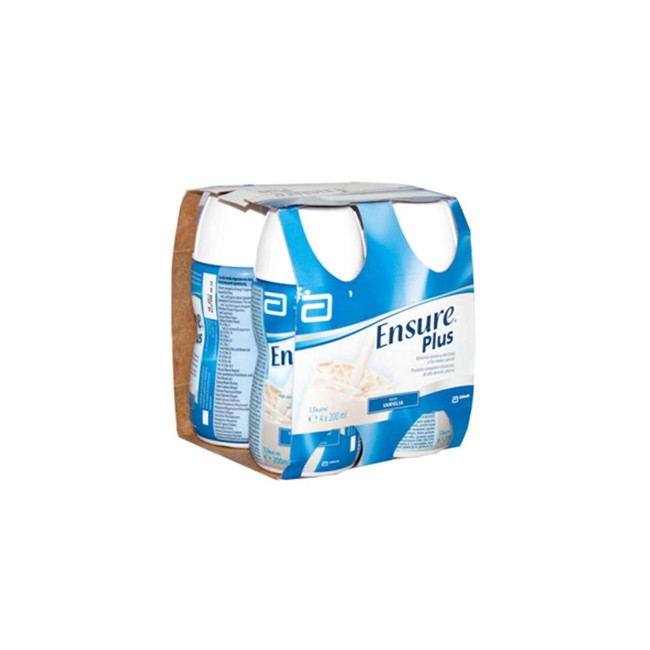 Ensure Plus Gusto Vaniglia Integratore Alimentare 4x200ml Ensure Plus Gusto Vaniglia Integratore Alimentare 4x200ml