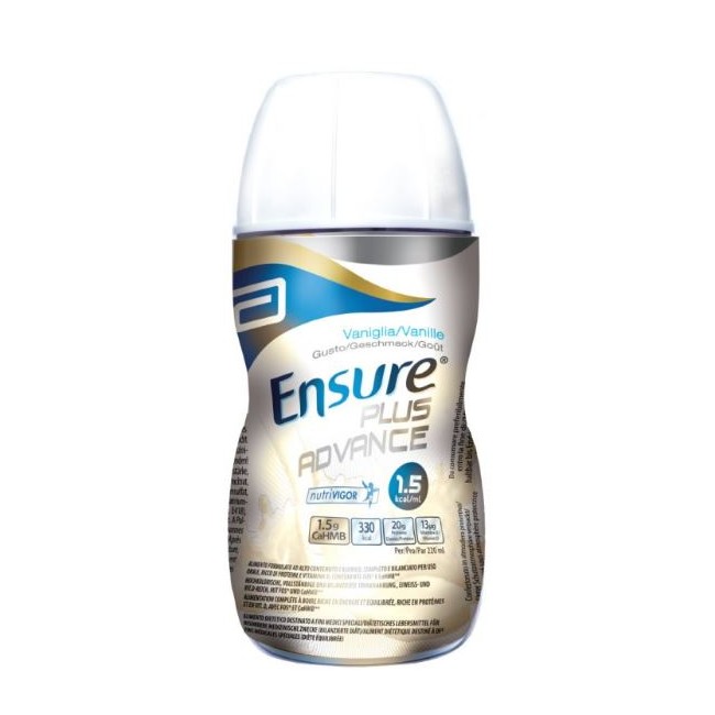 Abbott Ensure Plus Advance Gusto Vaniglia 4x220ml Abbott Ensure Plus Advance Gusto Vaniglia 4x220ml
