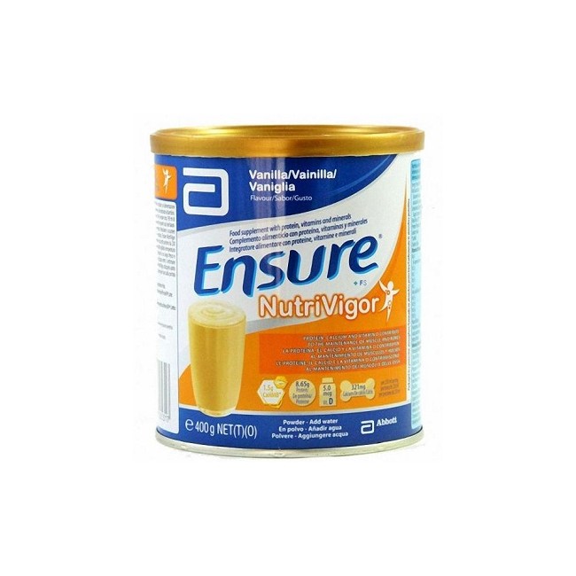 Ensure Nutrivigor Vaniglia Integratore Alimentare 400g Ensure Nutrivigor Vaniglia Integratore Alimentare 400g