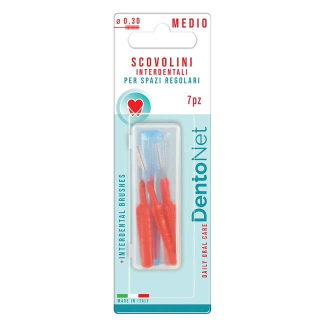 Zzolificio Piave Dentonet Scovolini Manuali Medi 7 Pezzi Zzolificio Piave Dentonet Scovolini Manuali Medi 7 Pezzi