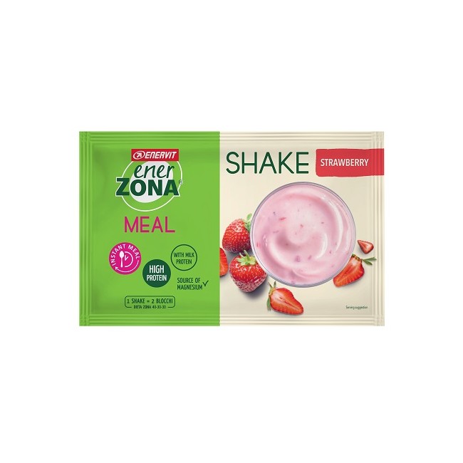 ENERZONA INSTANT MEAL FRAGOLA YOGHURT 1 BUSTA DA 50 GRAMMI ENERZONA INSTANT MEAL FRAGOLA YOGHURT 1 BUSTA DA 50 GRAMMI