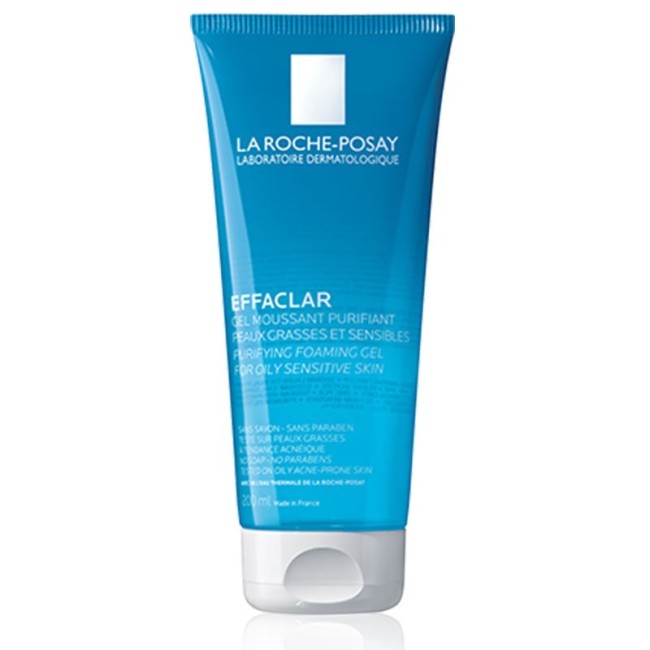 Tubo da 200 ml di La Roche Posay Effaclar Gel Schiumogeno Tubo da 200 ml di La Roche Posay Effaclar Gel Schiumogeno