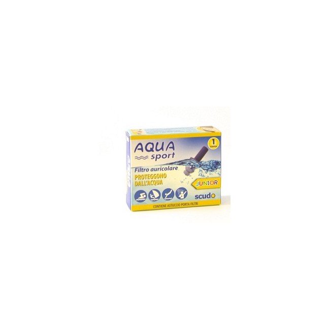FILTRO AURICOLARE JUNIOR EARPLUG SCUDO AQUASPORT 2 PEZZI FILTRO AURICOLARE JUNIOR EARPLUG SCUDO AQUASPORT 2 PEZZI