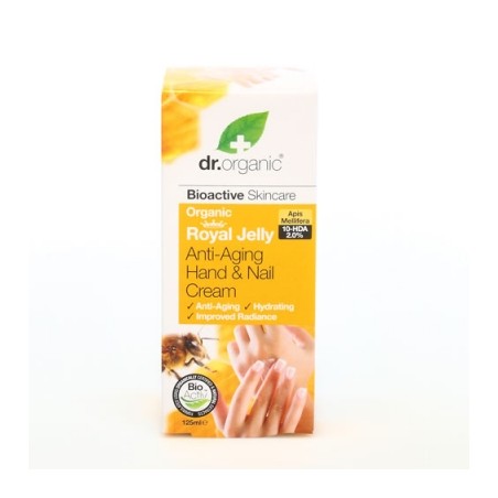 Dr. Organic Group Limited Dr Organic Royal Jelly Pappa Reale Hand Nail Cream Crema Mani 125 Ml