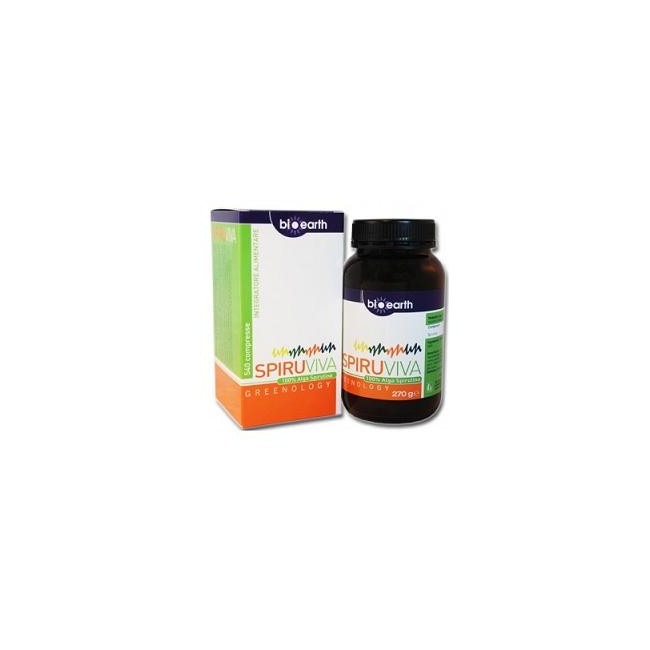 Bioearth Spiruviva 540 Compresse