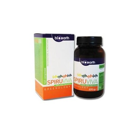 Bioearth Spiruviva 540 Compresse
