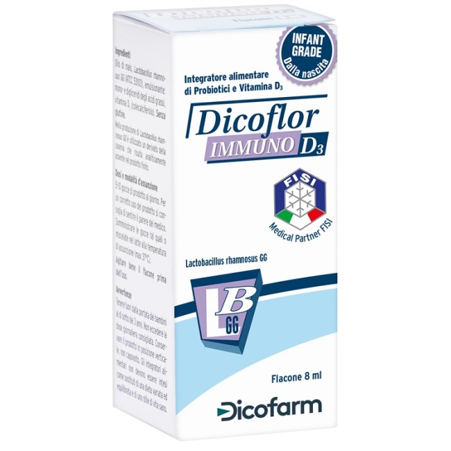 DICOFLOR IMMUNO D3 8 ML FLACONE DICOFLOR IMMUNO D3 8 ML FLACONE
