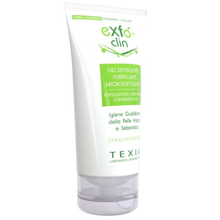 Texia Exfo Clin Gel Detergente Purificante Microesfoliante 150 Ml Texia Exfo Clin Gel Detergente Purificante Microesfoliante 150 Ml