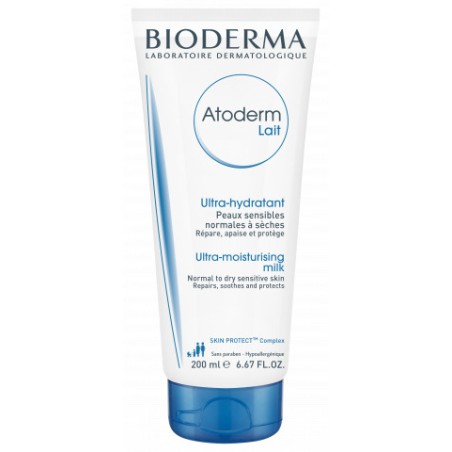 Bioderma Atoderm Lait 200ml Latte Idratante Pelle Secca Bioderma Atoderm Lait 200ml Latte Idratante Pelle Secca
